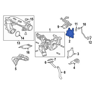 Acura OE - Catalytic Converter Gasket