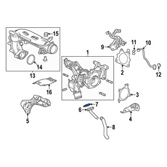 Acura OE - Turbocharger Oil Line Gasket
