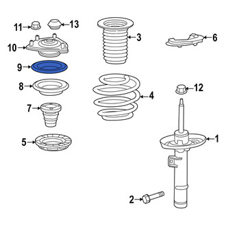 Acura OE - Front Suspension Strut Bearing