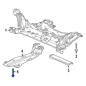 Acura OE - Suspension Crossmember Reinforcement Bolt