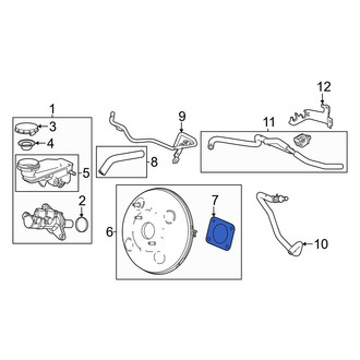 Acura OE - Power Brake Booster Gasket