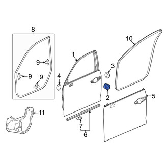 Acura OE - Rear Door Stop