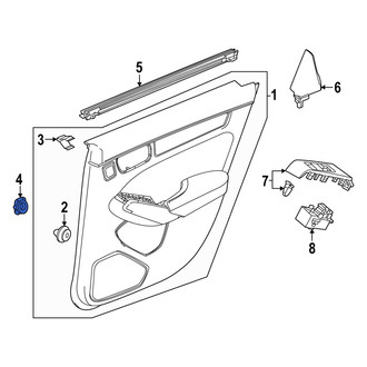Acura OE - Door Interior Trim Panel Grommet