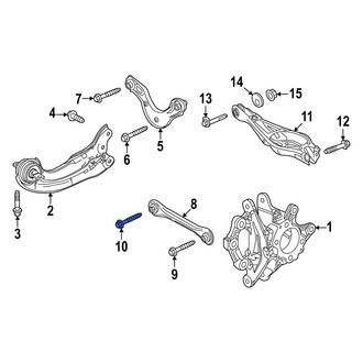Acura OE - Upper Inner Suspension Control Arm Bolt