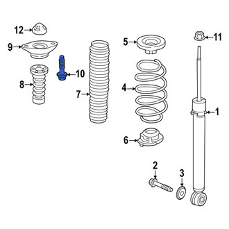 Acura OE - Suspension Shock Absorber Mounting Bolt