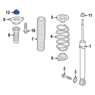 Acura OE - Suspension Shock Absorber Mount Cap