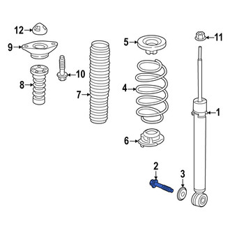 Acura OE - Suspension Shock Absorber Bolt