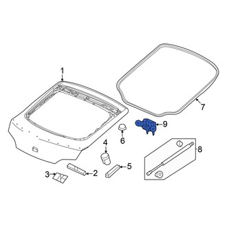 Acura OE - Rear Liftgate Hinge
