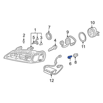 Acura OE - Front Turn Signal & Parking Light Bulb