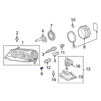 Acura OE - Side Marker Light Bulb