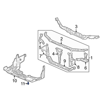 Acura OE - Fender Clip