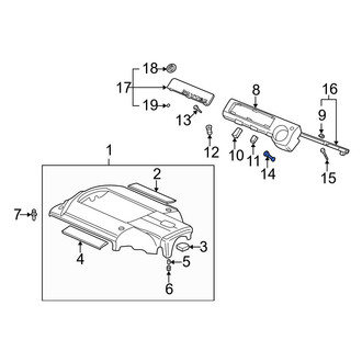 Acura OE - Engine Cover Stud