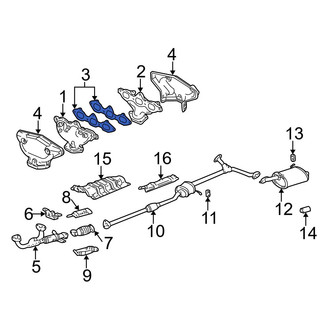 Acura OE - Exhaust Manifold Gasket