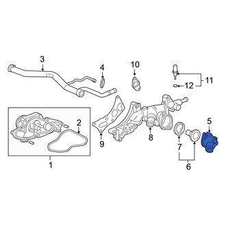 Acura OE - Engine Coolant Thermostat Housing