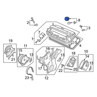 Acura OE - Engine Oil Filler Cap