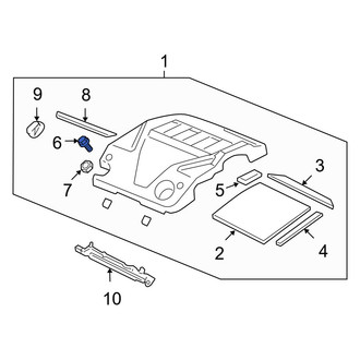 Acura OE - Engine Cover Stud