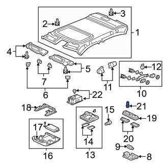 Acura OE - Map Light Bulb