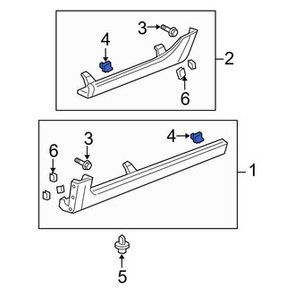 Acura OE - Rocker Panel Molding Clip