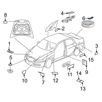 Acura OE - Engine Decal