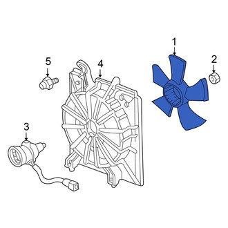 Acura OE - A/C Condenser Fan Blade