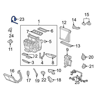 Acura OE - A/C Evaporator Temperature Sensor