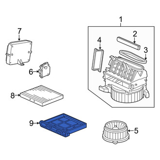 Acura OE - Cabin Air Filter Cover