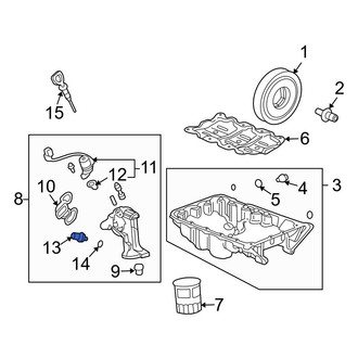 Acura OE - Engine Oil Pressure Switch