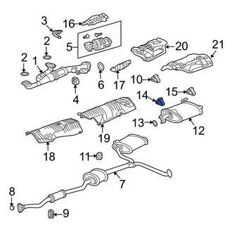 Acura OE - Exhaust System Hanger