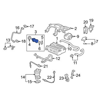 Acura OE - Vapor Canister Purge Solenoid