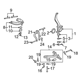 Acura OE - Steering Tie Rod End Cotter Pin