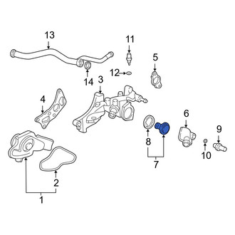 Acura OE - Engine Coolant Thermostat