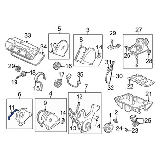 Acura OE - Engine Timing Cover Gasket