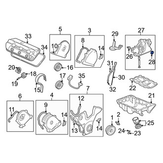 Acura OE - Front Engine Crankshaft Seal