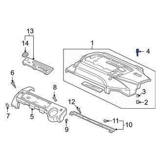 Acura OE - Engine Cover Bolt