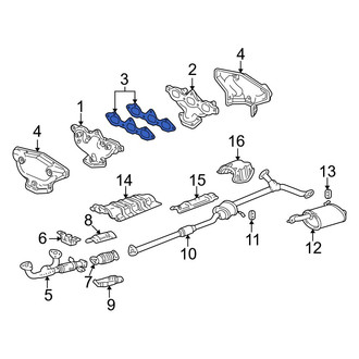 Acura OE - Exhaust Manifold Gasket