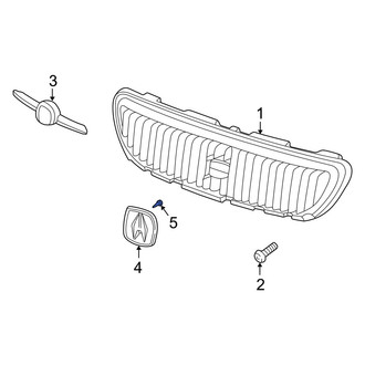 Acura OE - Grille Emblem Screw