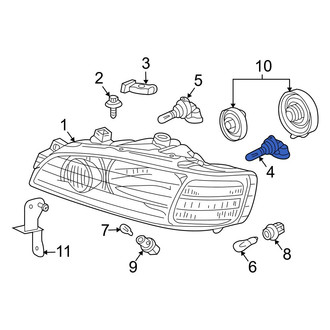 Acura OE - Front Headlight Bulb