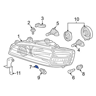 Acura OE - Rear Side Marker Light Bulb