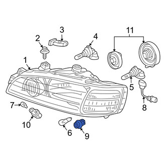 Acura OE - Front Turn Signal Light Socket