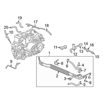Acura OE - Cooling - Trans Oil Cooler
