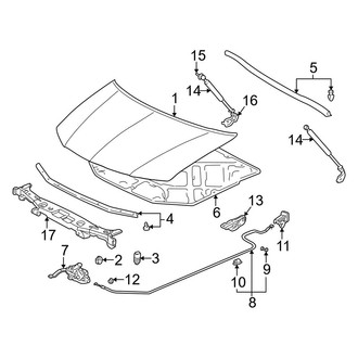 Acura OE - Hood & Components