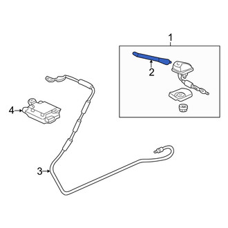 Acura OE - Radio Antenna Mast