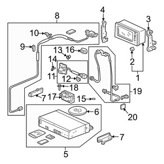 Acura OE - Electrical - Navigation System Components
