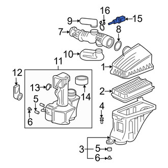 Acura OE - Air Charge Temperature Sensor