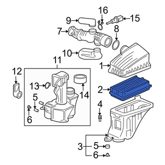 Acura OE - Engine Air Filter