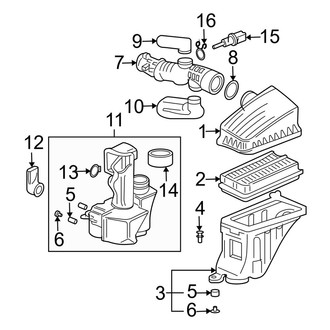 Acura OE - Engine / Transaxle - Air Intake