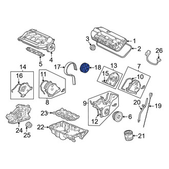 Acura OE - Front Engine Timing Camshaft Gear