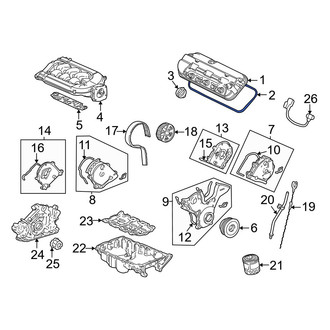 Acura OE - Engine Valve Cover Gasket