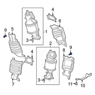 Acura OE - Catalytic Converter Heat Shield Bolt