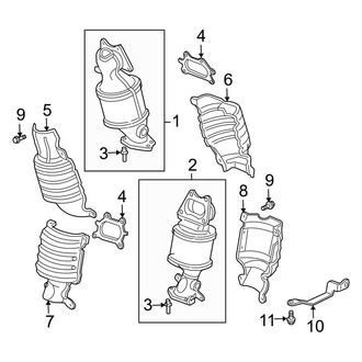 Acura OE - Exhaust System - Manifold